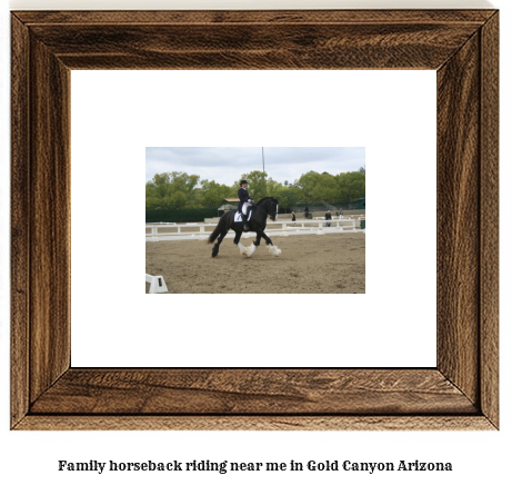 family horseback riding near me in Gold Canyon, Arizona